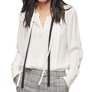 Reiss Tala Pleated Blouse